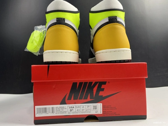 Chep Onekick RETRO JORDAN AIR 555088-118 HIGH GOLD' 1 OG 'VOLT 0819